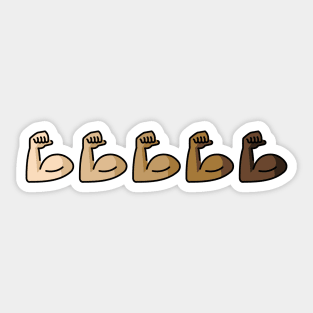 BLM - Bicep Emojis Sticker